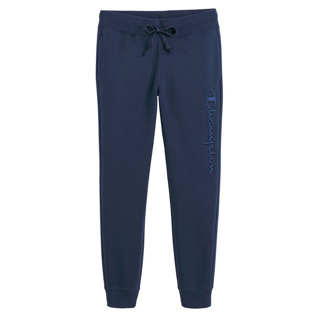 Pantaloni da jogging con logo blu marino CHAMPION