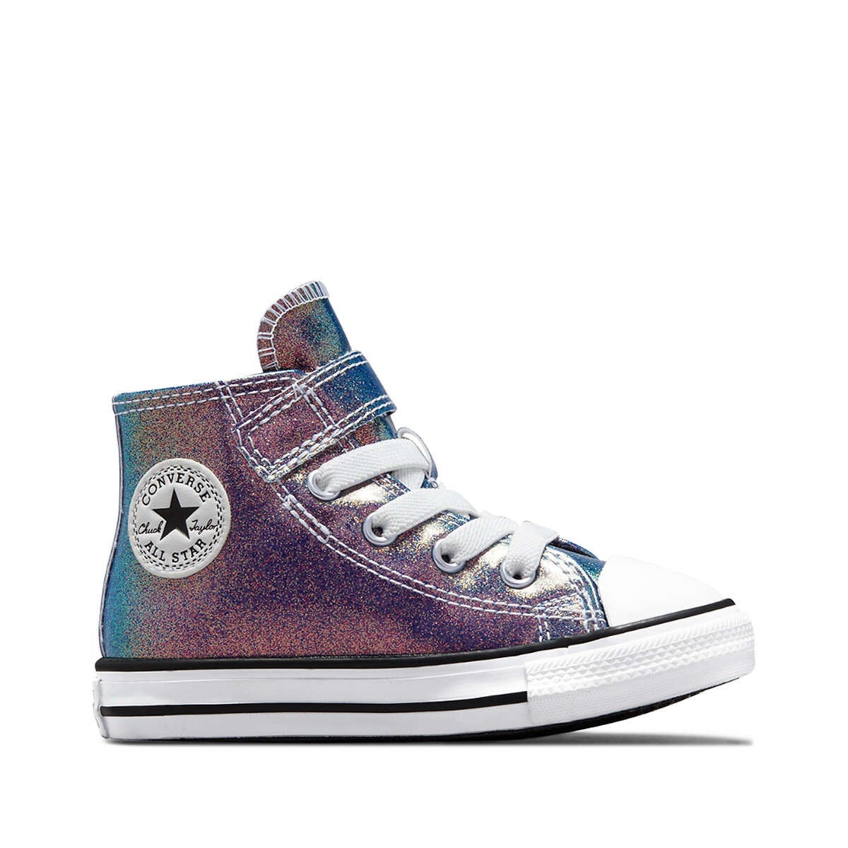 basket bleu paillette femme