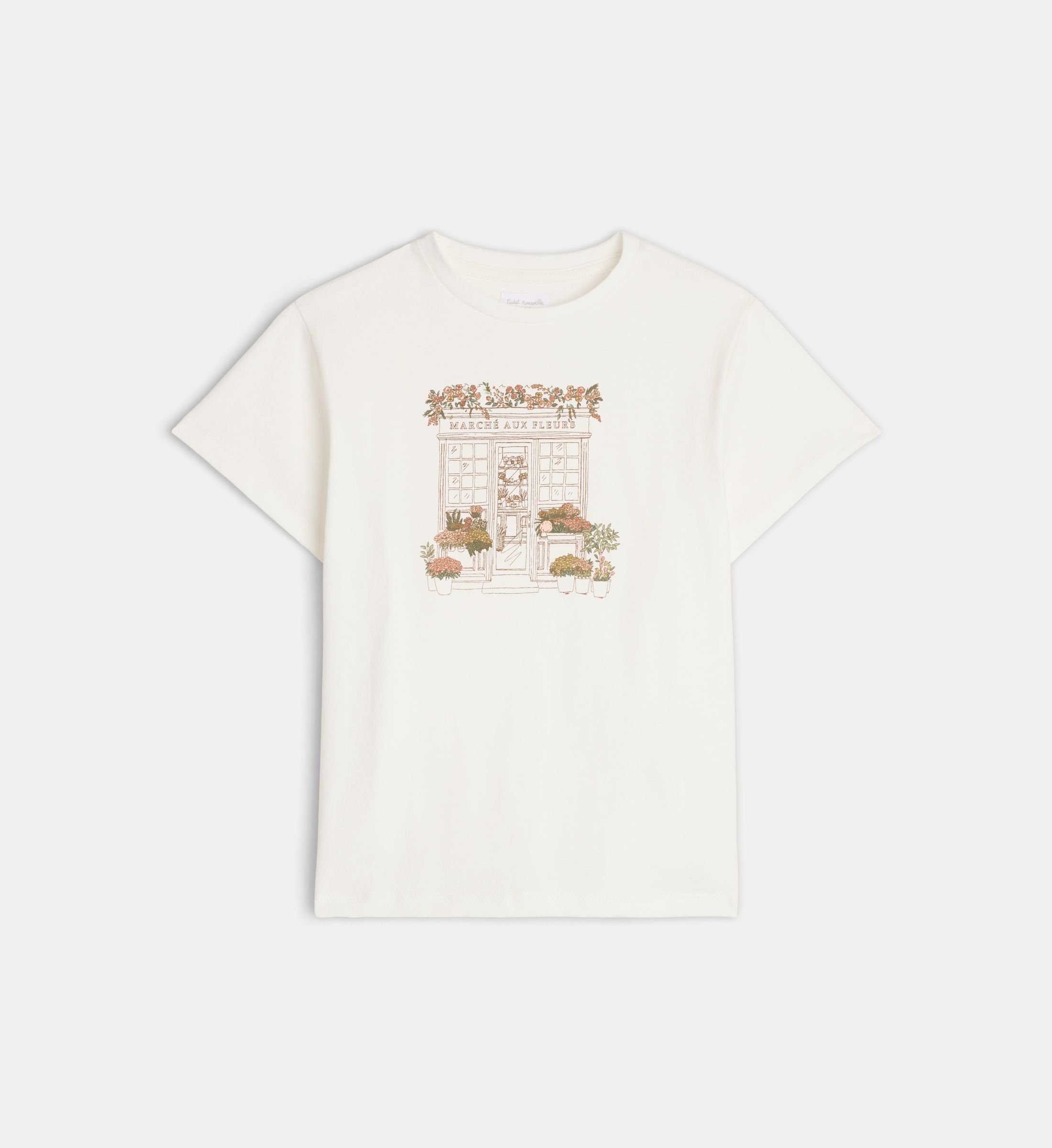 T-shirt droit tilia coton bio, CADET ROUSSELLE