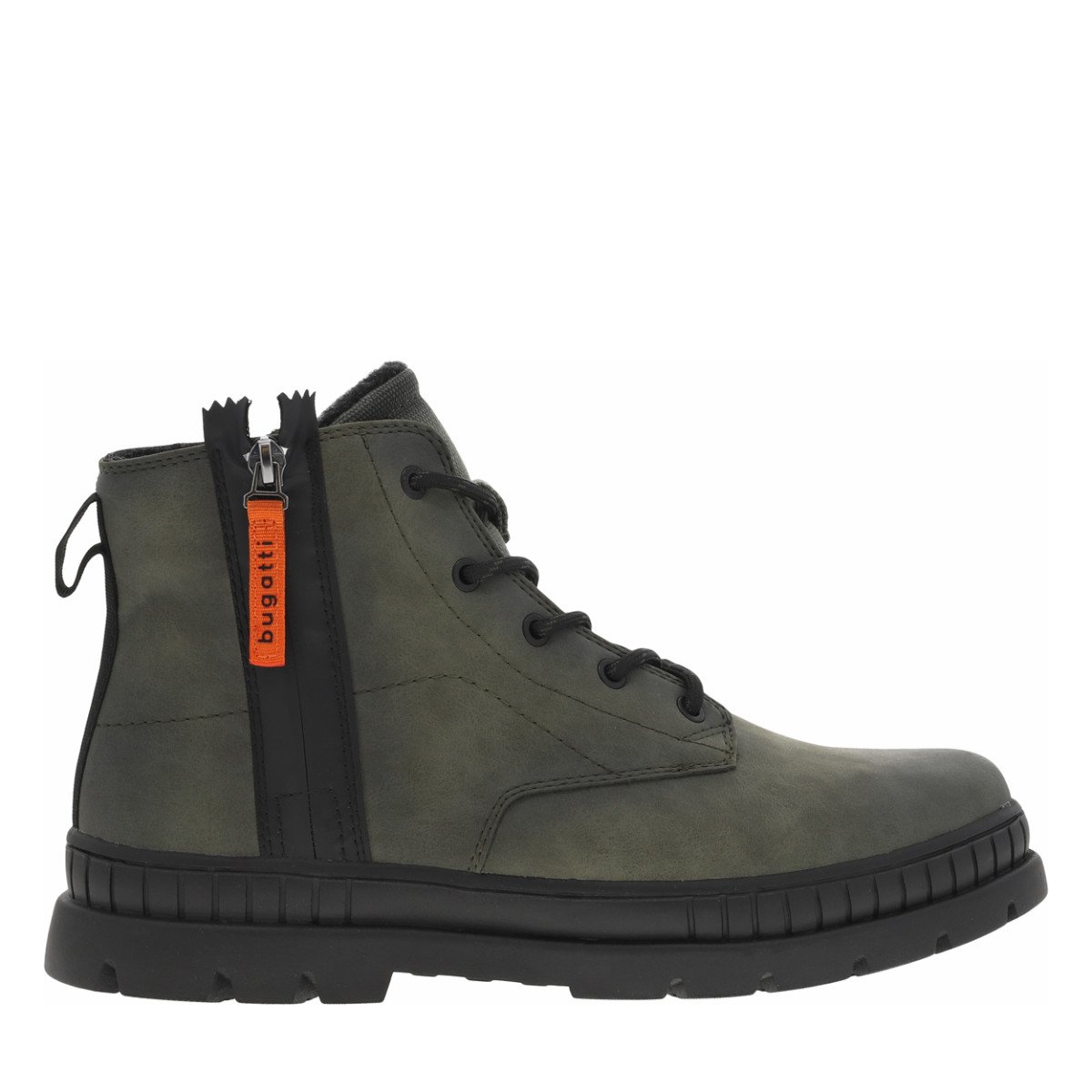 Bottines talon plat, BUGATTI