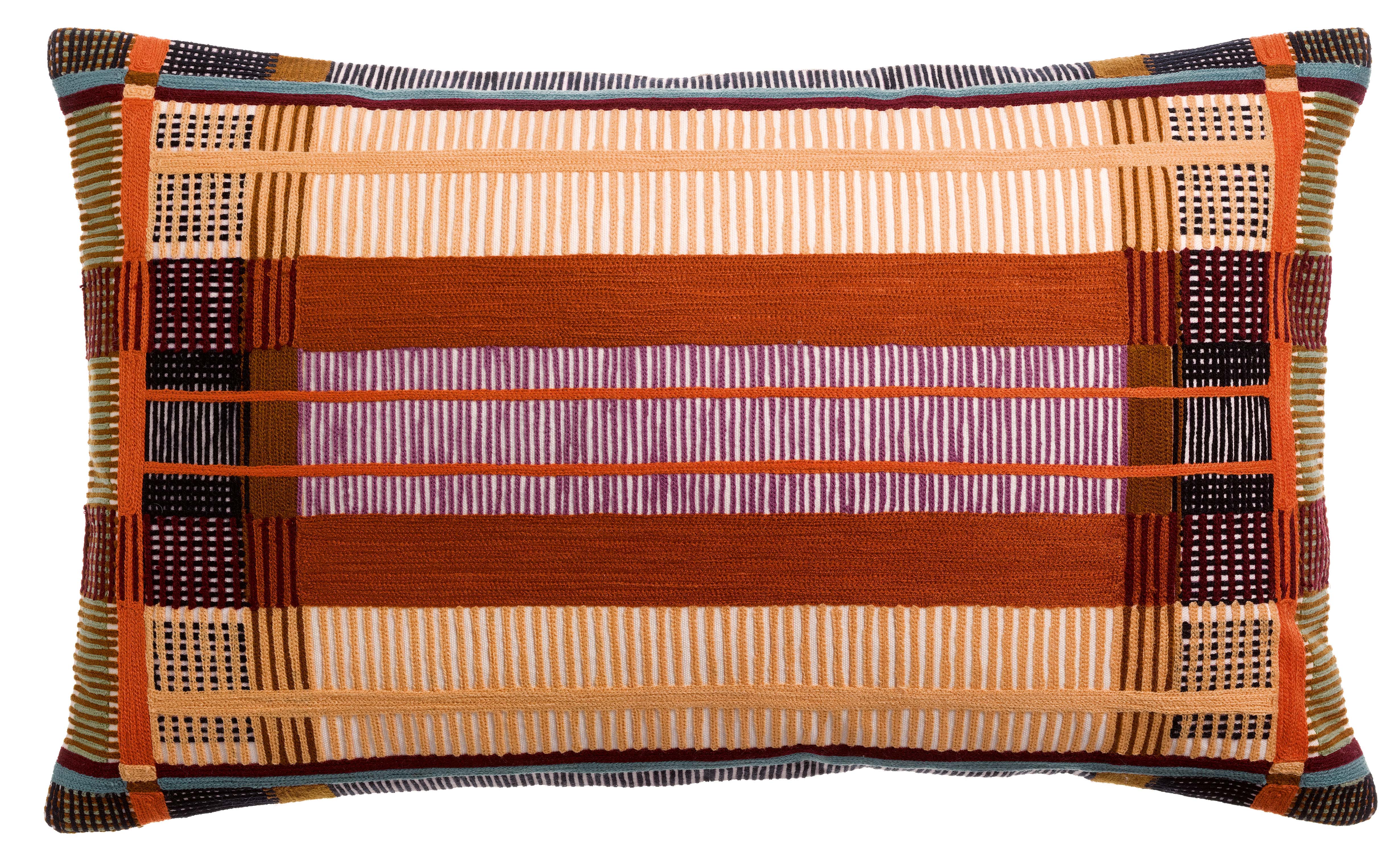 Coussin brodé Échappée Estivale, EDEN
