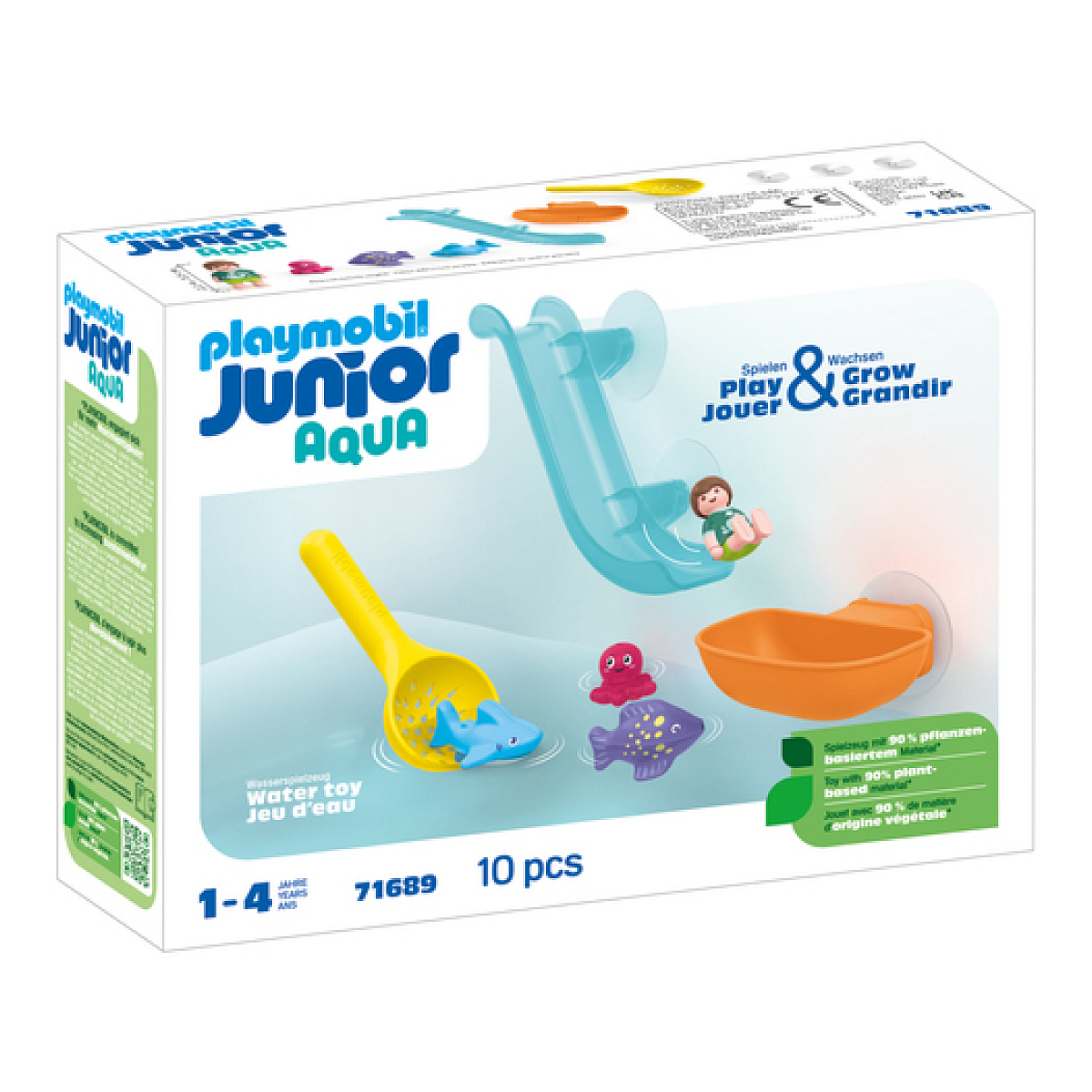 71689 - Toboggan aquatique et animaux marins, PLAYMOBIL