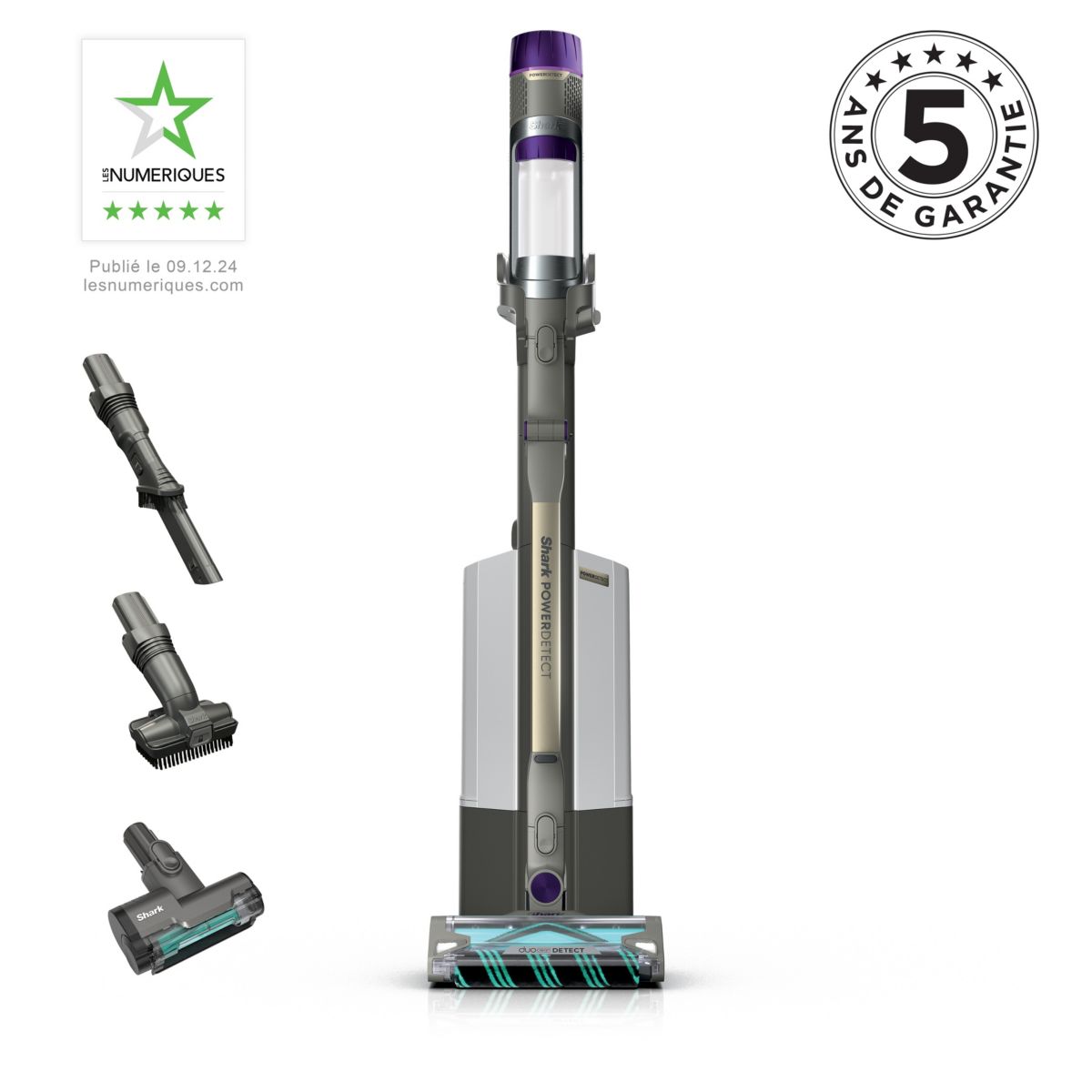 Aspirateur balai PowerDetect avec base de vidage automatique IP3251EUT, SHARK
