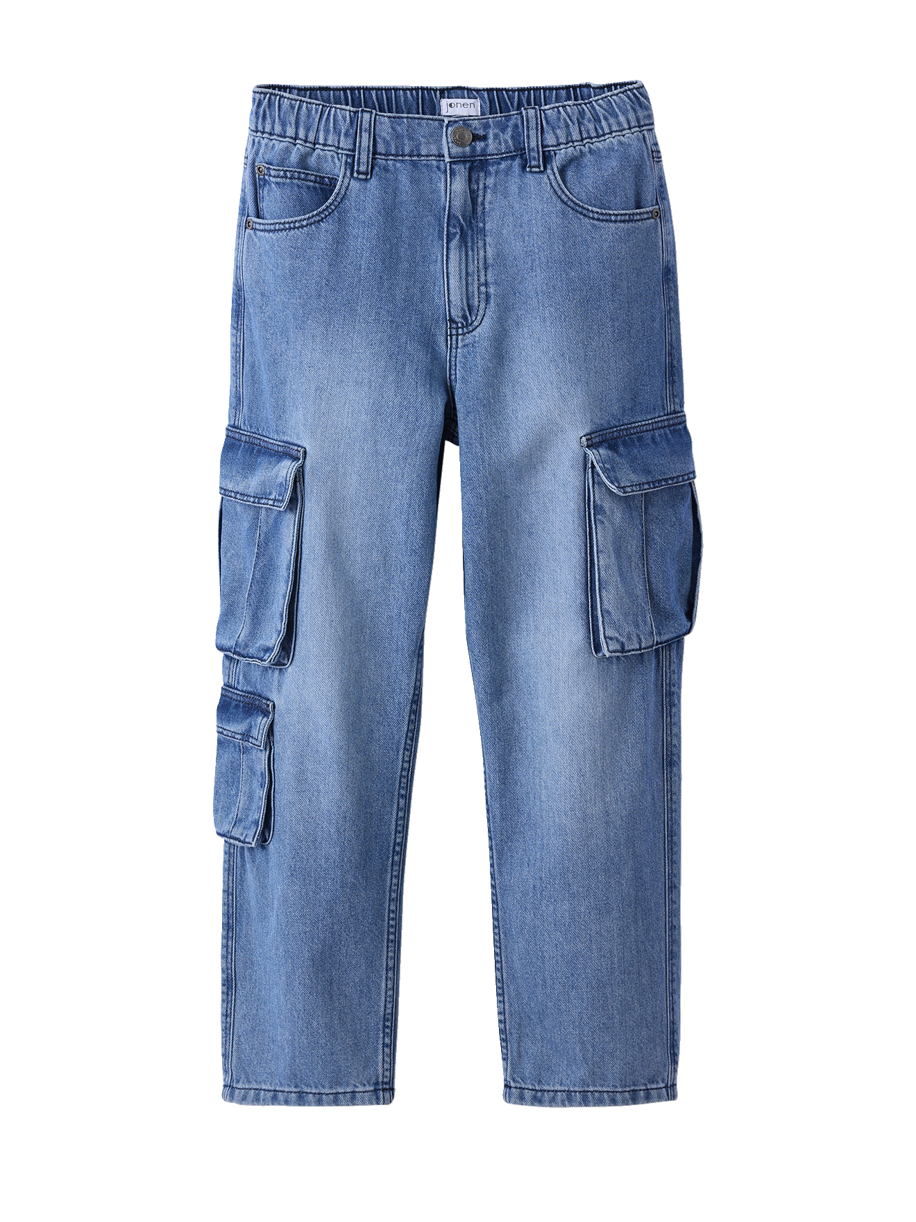 Pantalon denim loose battle, JONEN