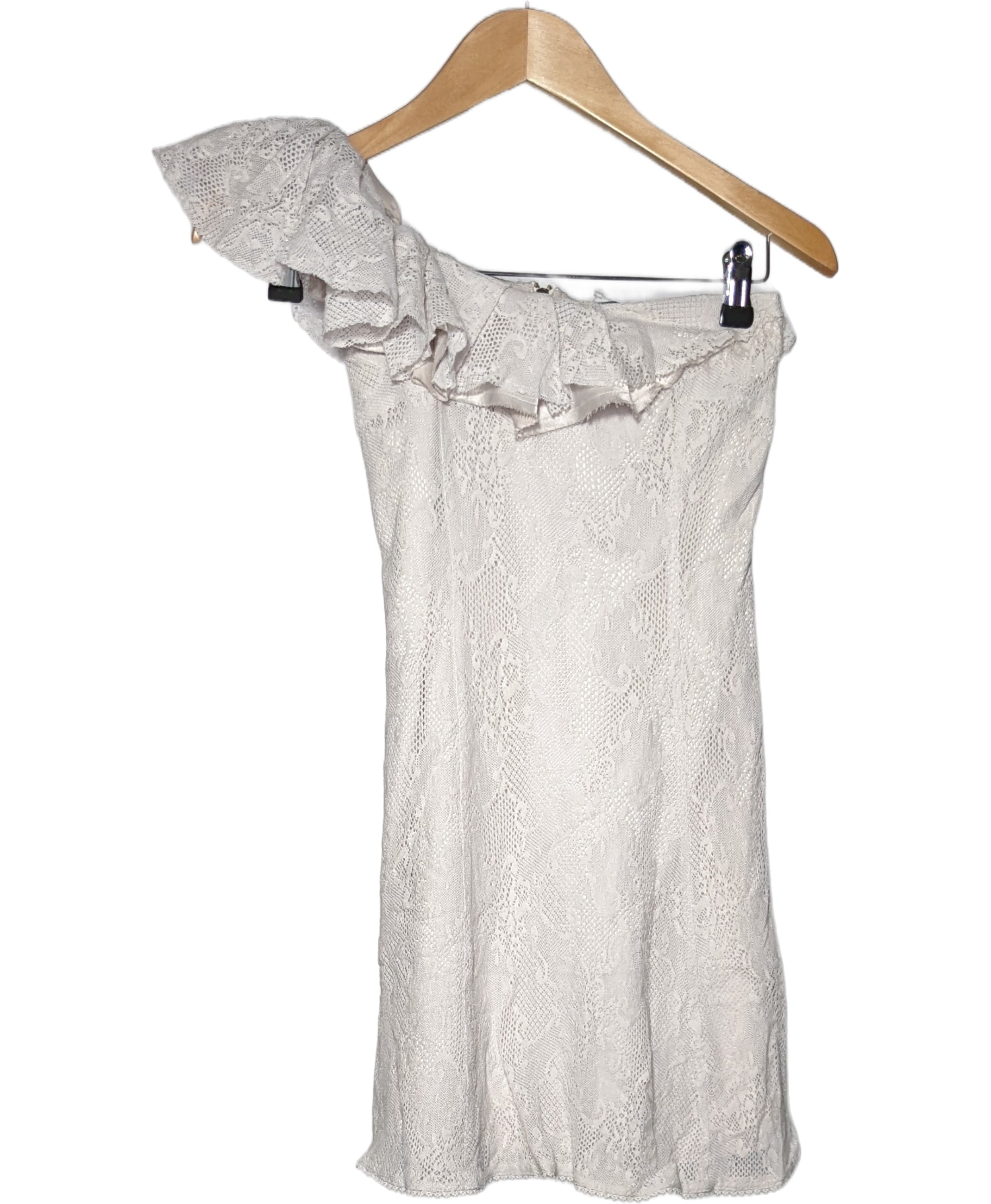 Robe THE KOOPLES Taille 38 Grise - Longueur Genou - Occasion Très Bon état