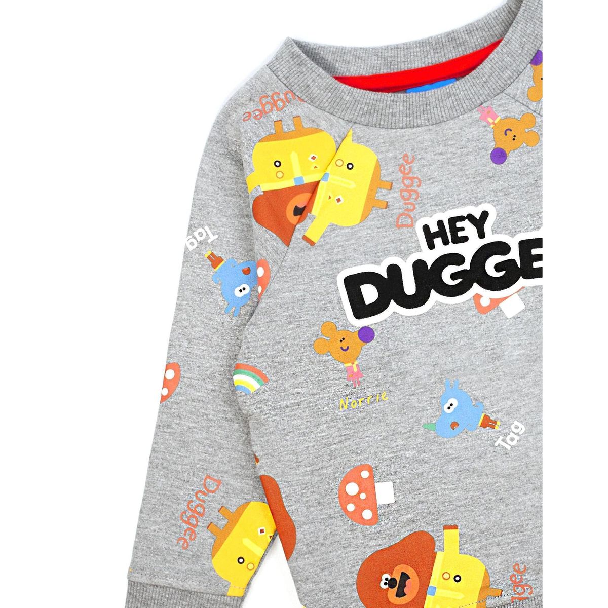 Sweat gris multicolore Hey Duggee La Redoute
