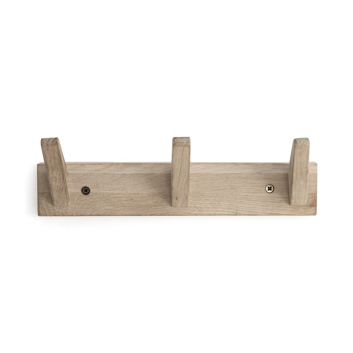 Product photograph of Wall-mounted 3-hook Coat Rack from La Redoute UK