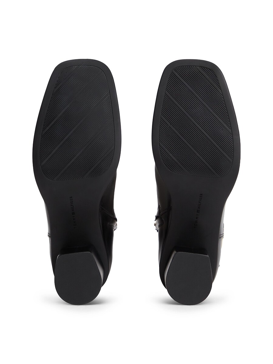 Tommy Hilfiger Botines de piel con tacón grueso — photo 7