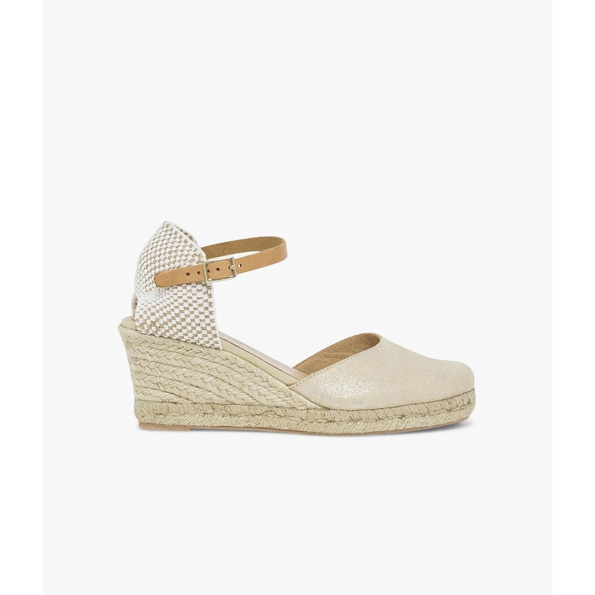 Sandale compens e helian beige Bocage La Redoute