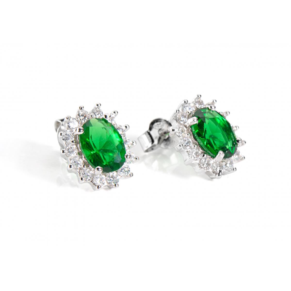 Boucles D'oreilles En Argent 925 Princess, BLUESPIRIT