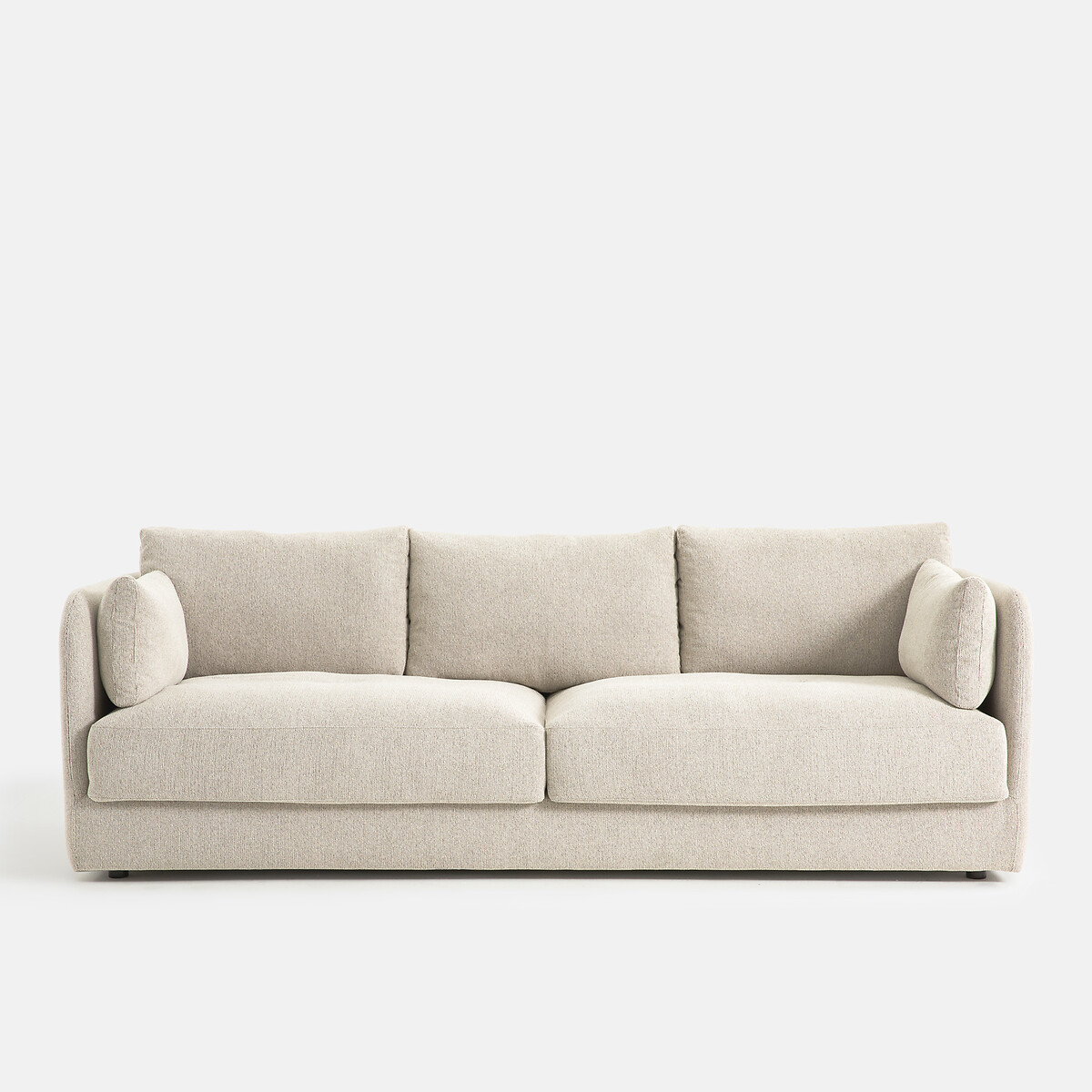 LA REDOUTE INTERIEURS 3- of 4-zit, gemêleerde structuurstof, Carmel