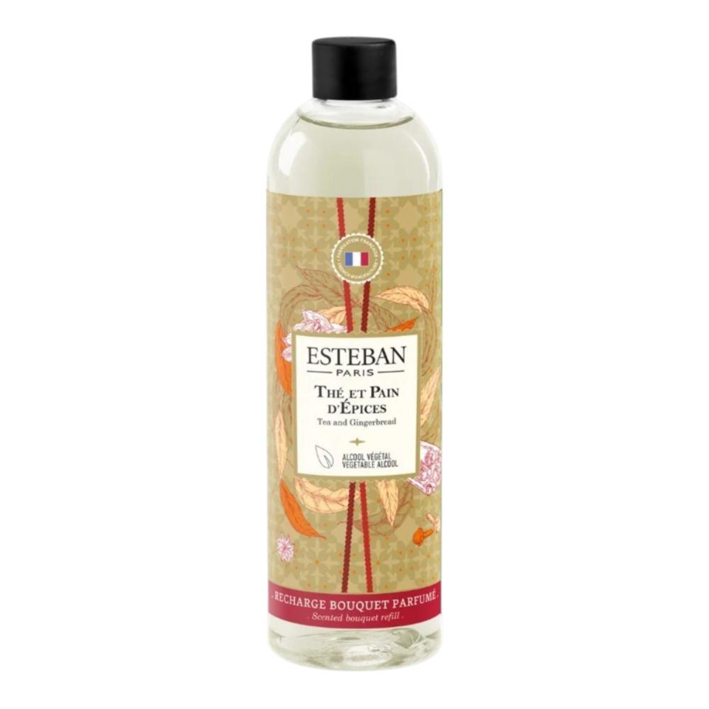 Parfum d'intérieur - Recharge pour bouquet thé et pain d'épices 250 ml, ESTEBAN