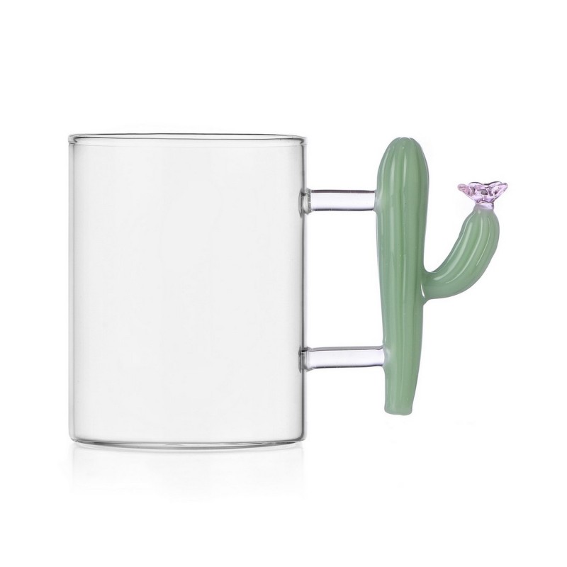 Mug verre design cactus DESERT PLANTS, ICHENDORF