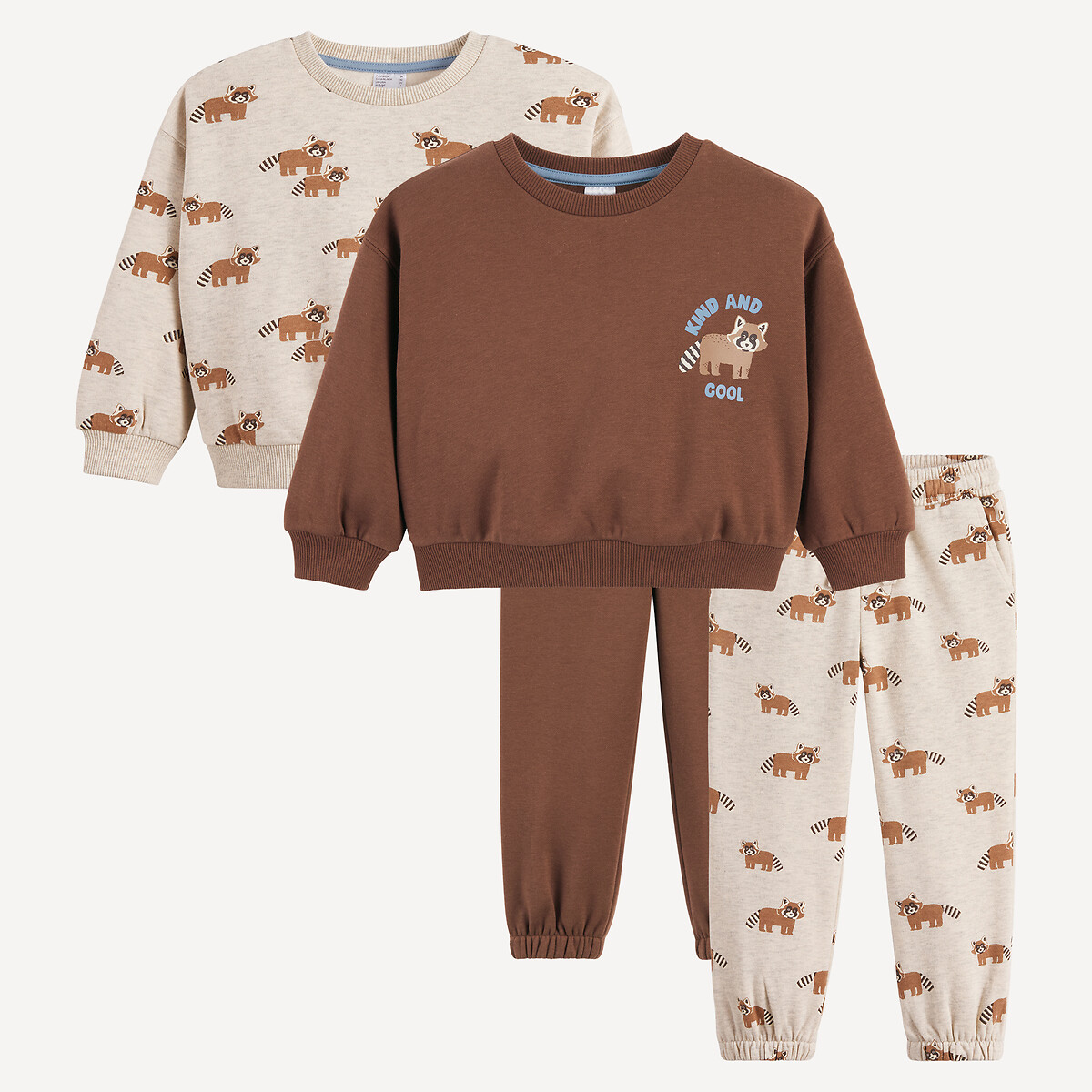 Lot de 2 ensembles 2 pièces sweats et pantalons, LA REDOUTE COLLECTIONS
