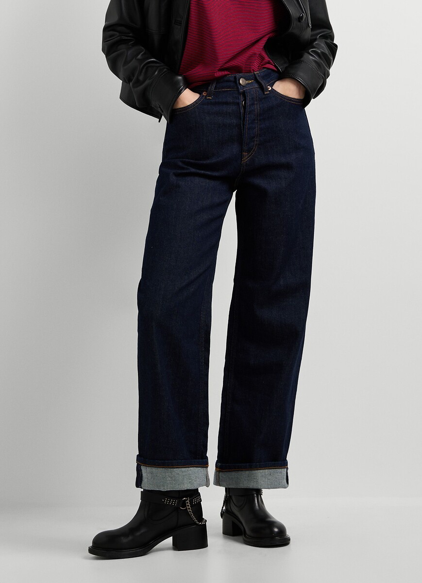 Jeans dritti a vita alta LEXA, PEPE JEANS