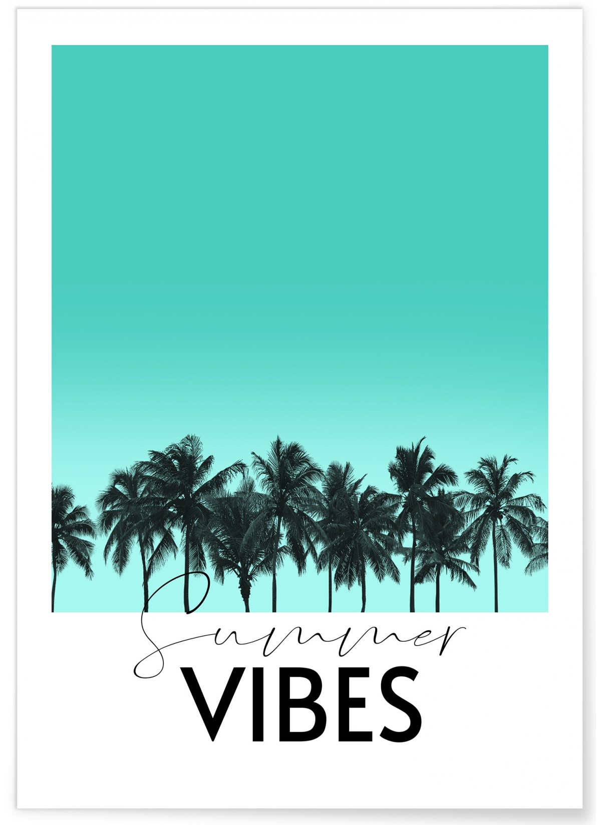Affiche Summer Vibes 2, L'AFFICHERIE