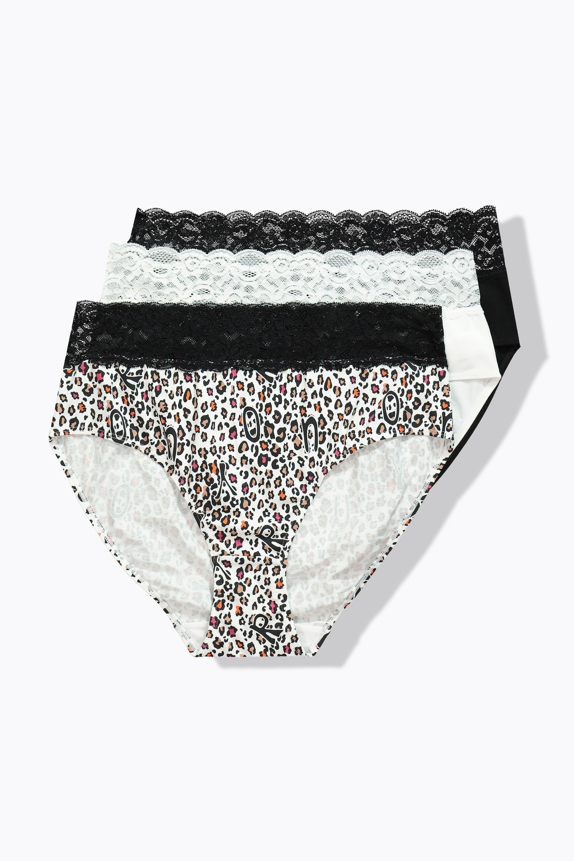 TRUYOU Culottes Midi, Lot De 3, Dentelle, ULLA POPKEN