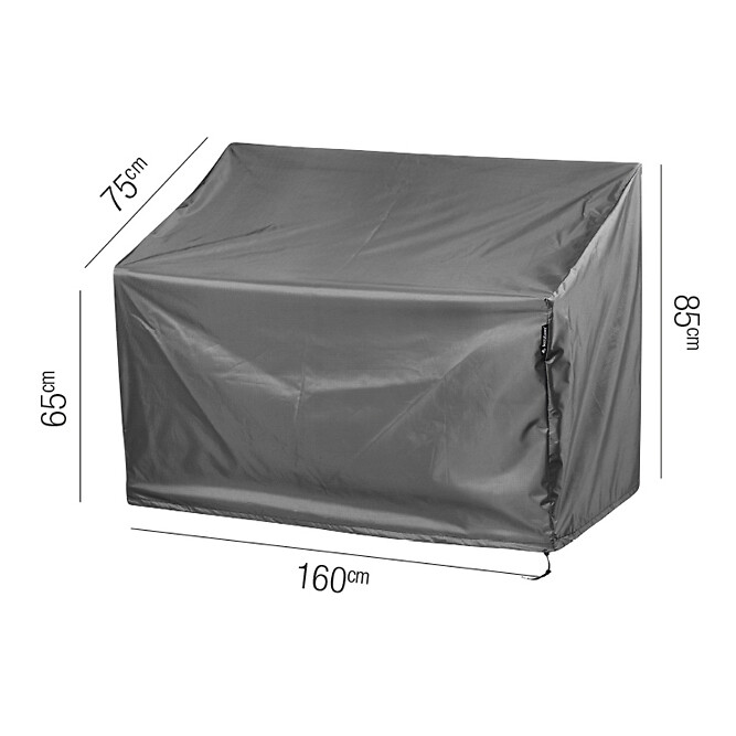 Garden Bench Cover 160x75x65/85cm, AEROCOVER