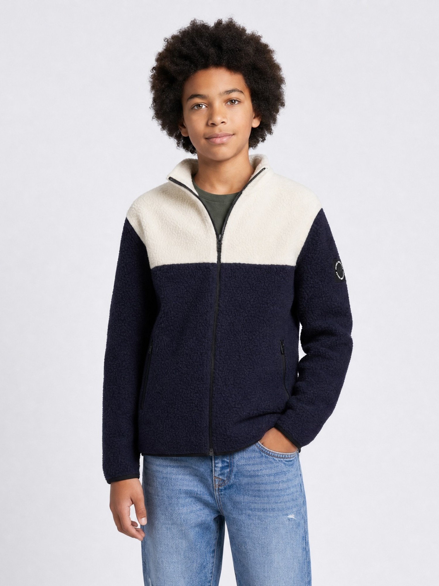 Veste zippée en sherpa forgehaven, PETROL INDUSTRIES