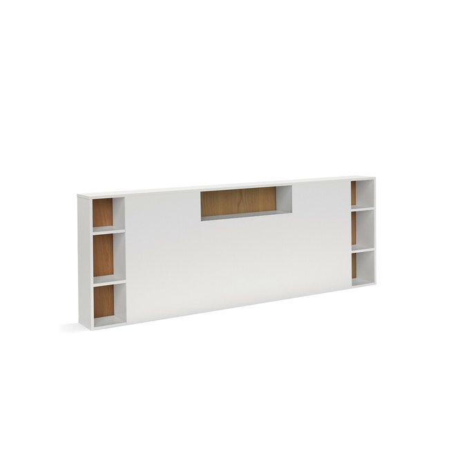 Biface XL Headboard with Storage, white, LA REDOUTE INTERIEURS