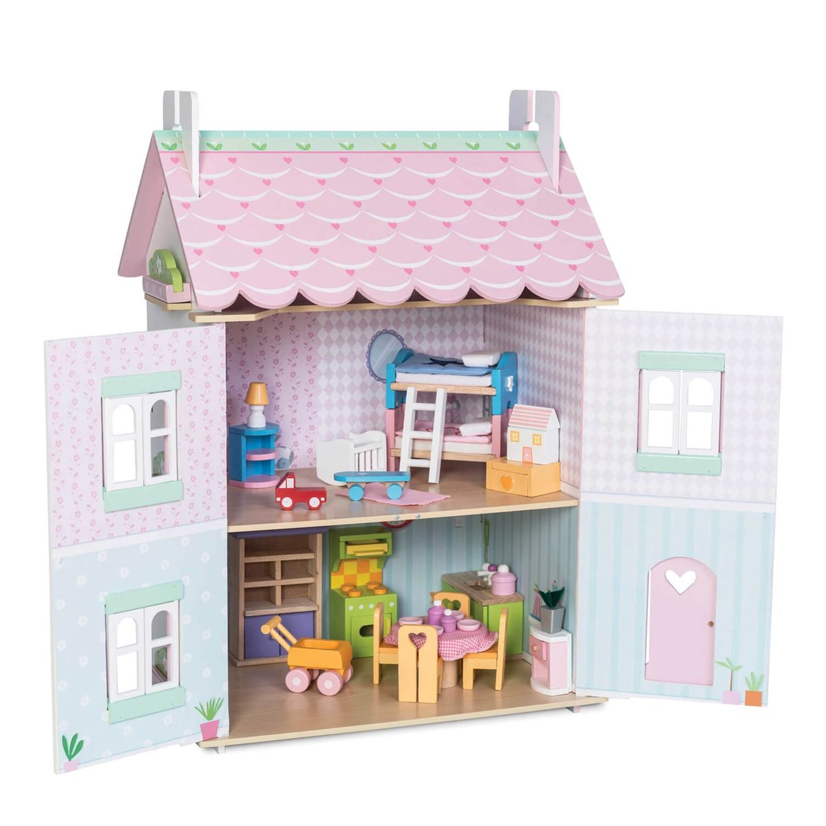 Le Toy Van Maison de poupées Sugar Plum Cuisine en bois jouet BN 