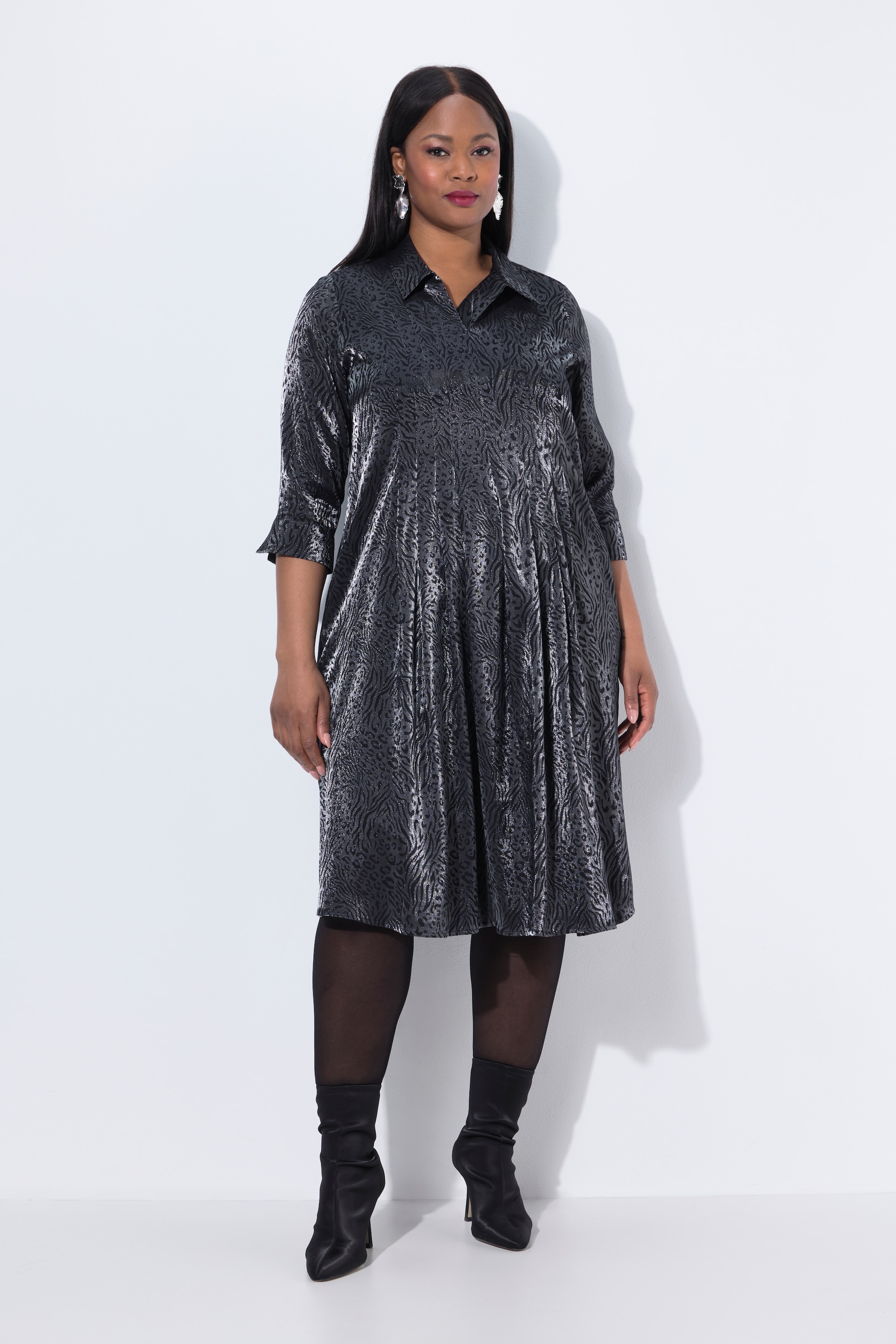 Robe midi à manches 3/4, ULLA POPKEN