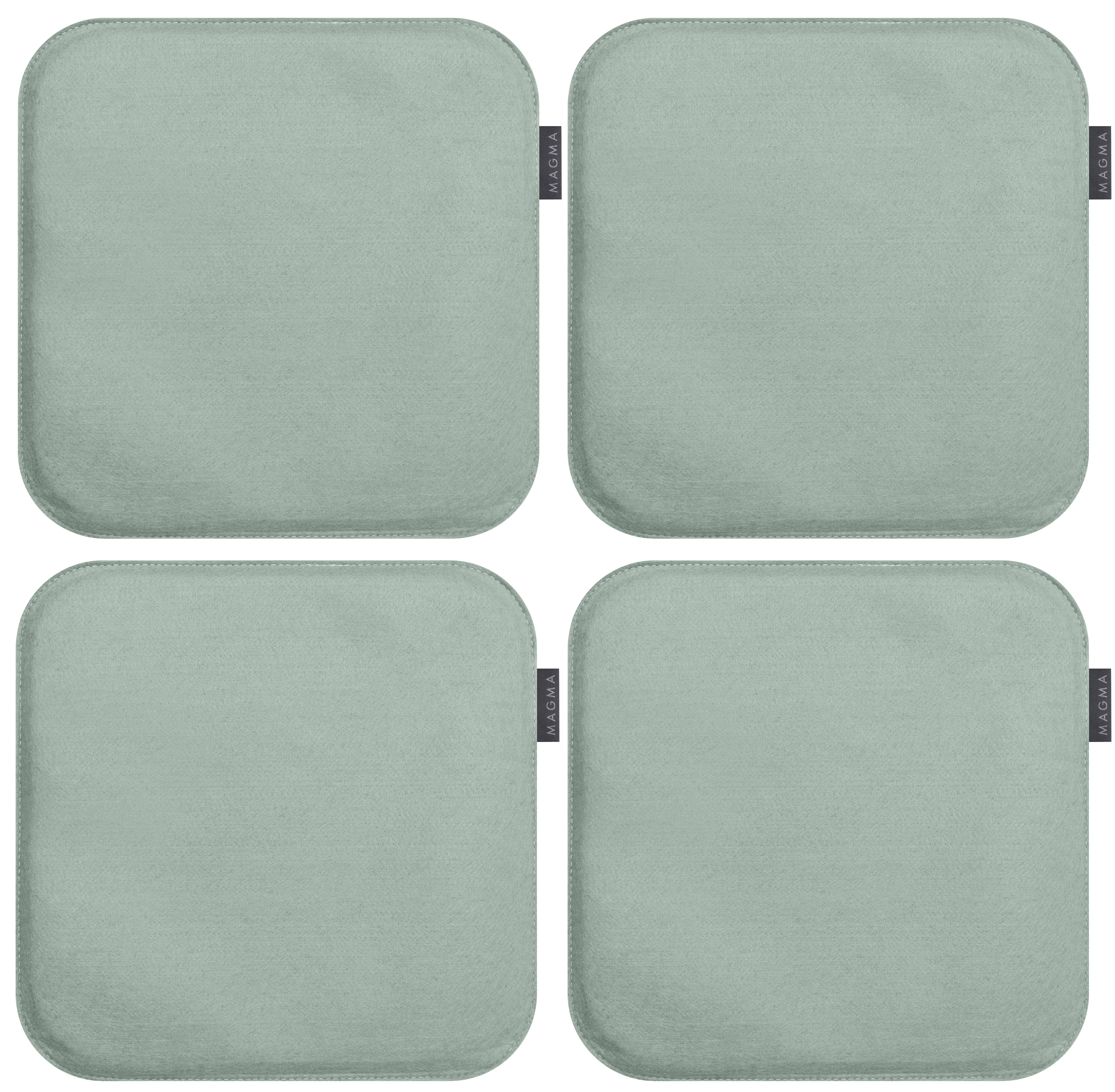heimtexland® Lot de 4 coussins de chaise en feutre, type 631, 35 cm