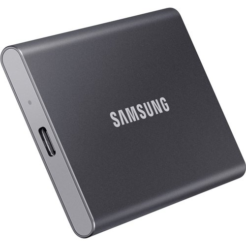 Disque dur ssd externe portable 1to t7 gris titane gris Samsung