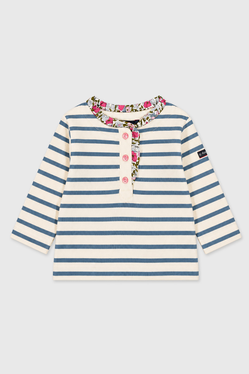 Marinière Liberty Baby - coton épais, ARMOR-LUX