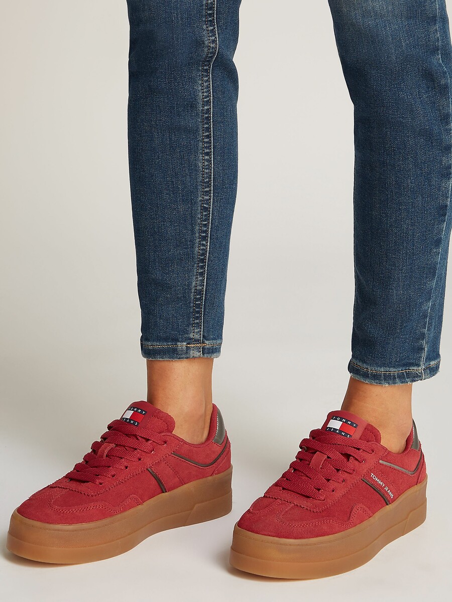 Tommy Jeans Zapatillas de ante con plataforma The Greenwich — photo 7