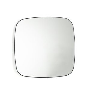 Miroir carré en métal acier 60x60 cm, Iodus