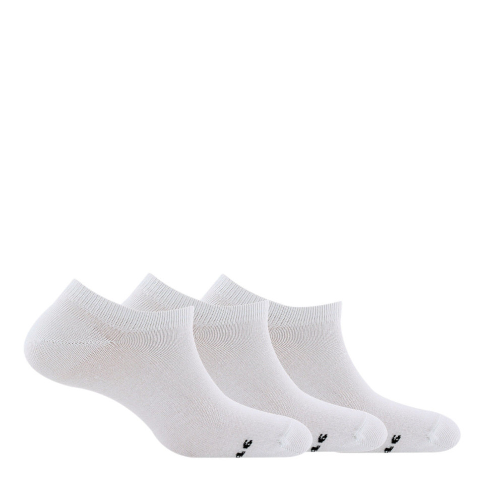 Lot de 3 paires d'invisibles unies en Polyester, KINDY