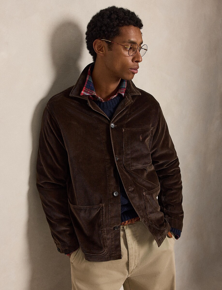 Surchemise utilitaire, en velours côtelé, POLO RALPH LAUREN