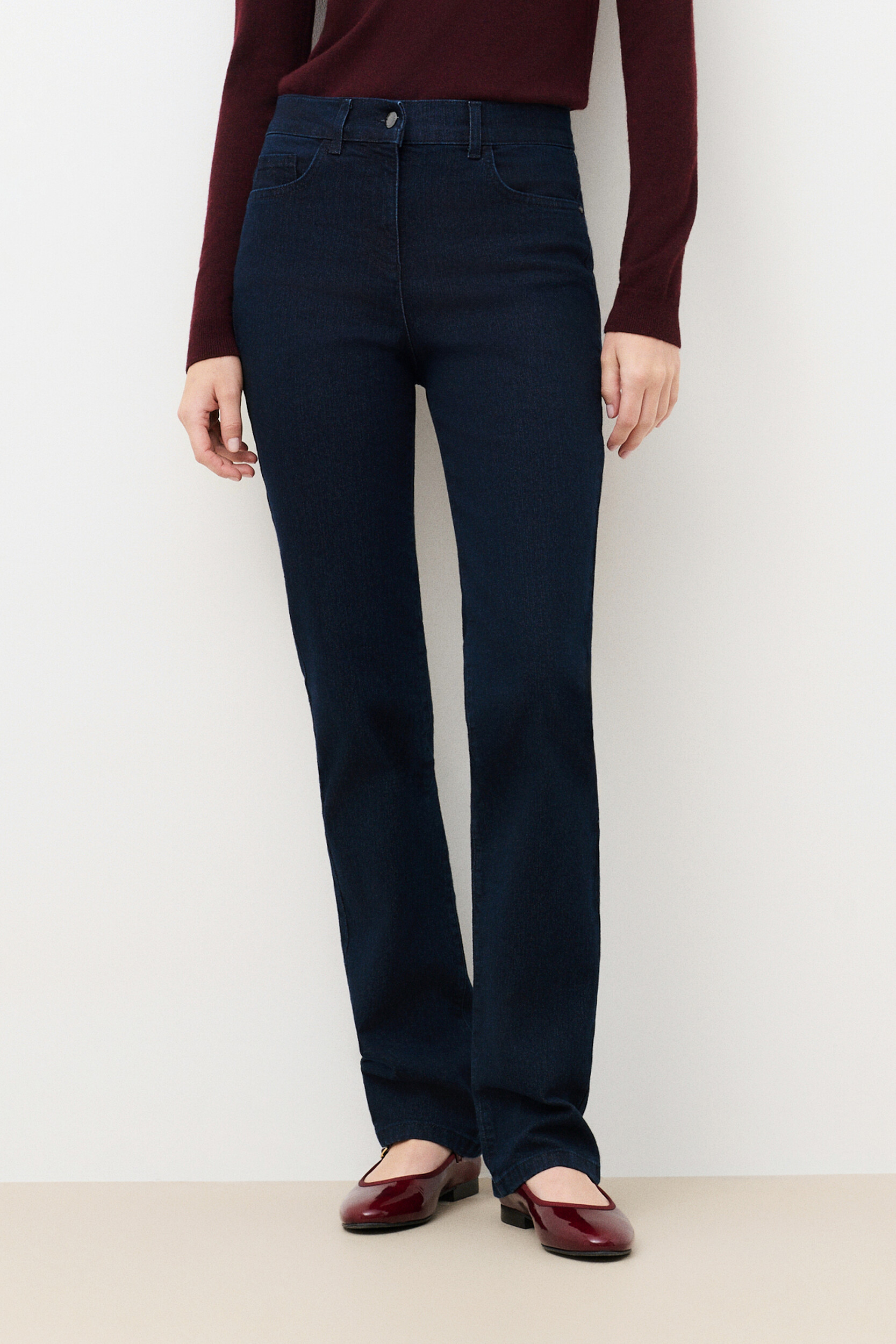 Pantalon droit taille haute PRAYANO, CAROLL