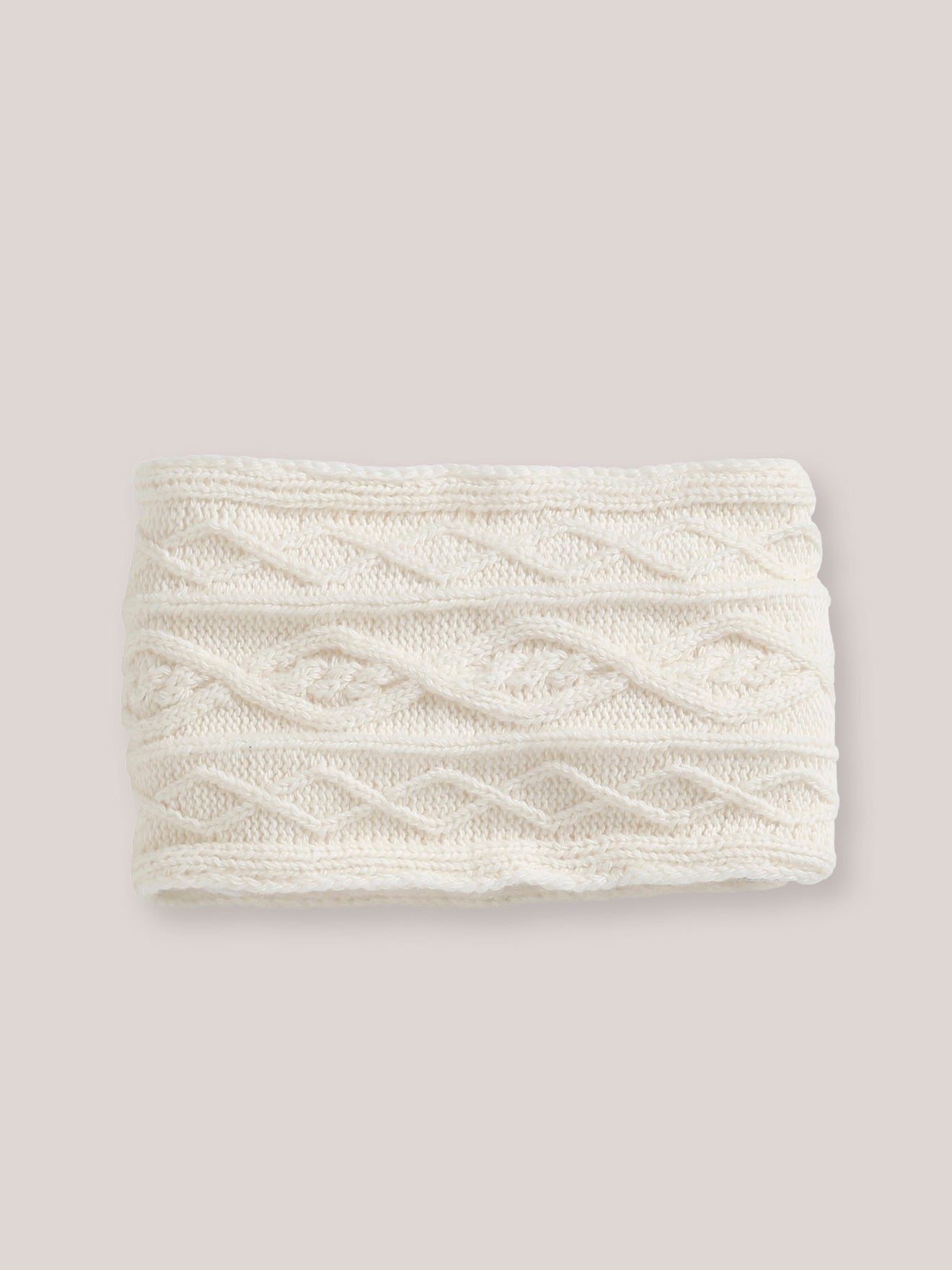 Snood torsadé doublé polaire, CYRILLUS