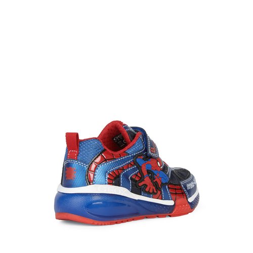 Sneakers bayonic x spiderman, atmungsaktives material mit leds marine Geox  | La Redoute