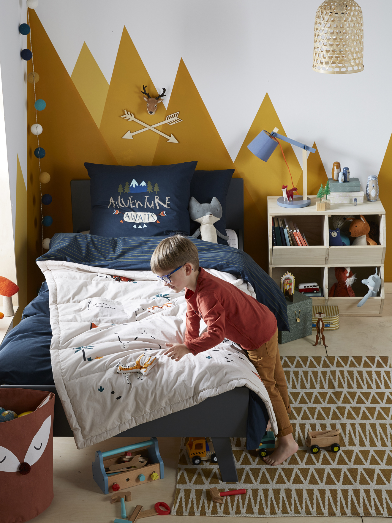 Meuble 4 Bacs Toys, VERTBAUDET