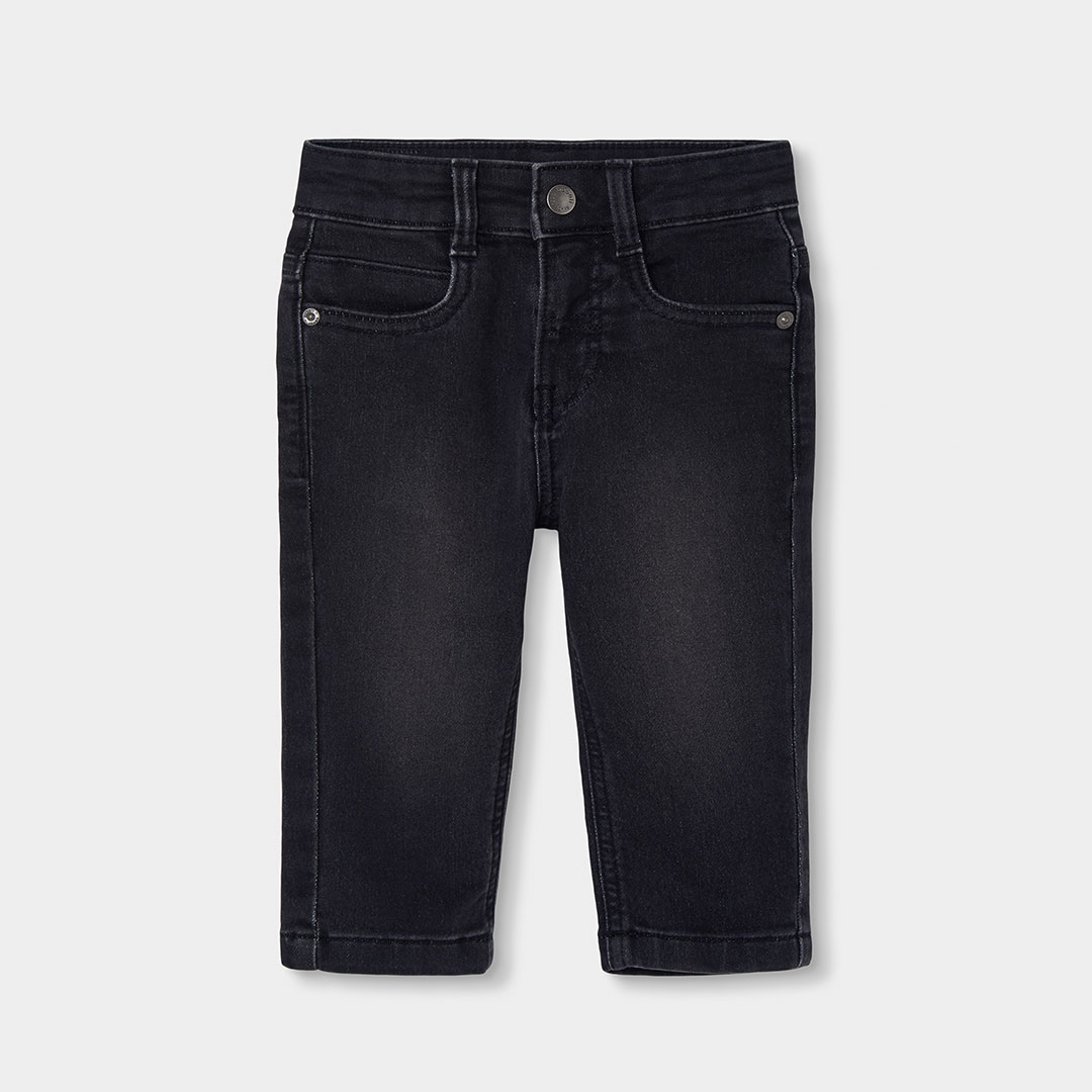 Pantalon garçon en denim élastique, BOBOLI