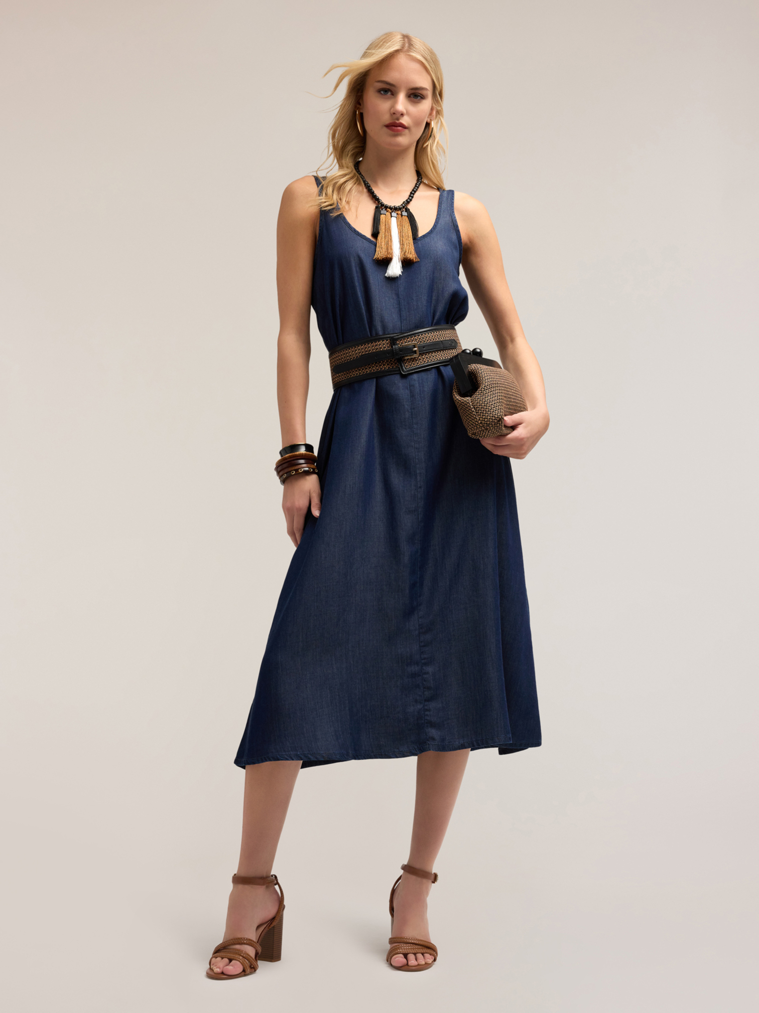 Robe longue en TENCEL™, MOTIVI