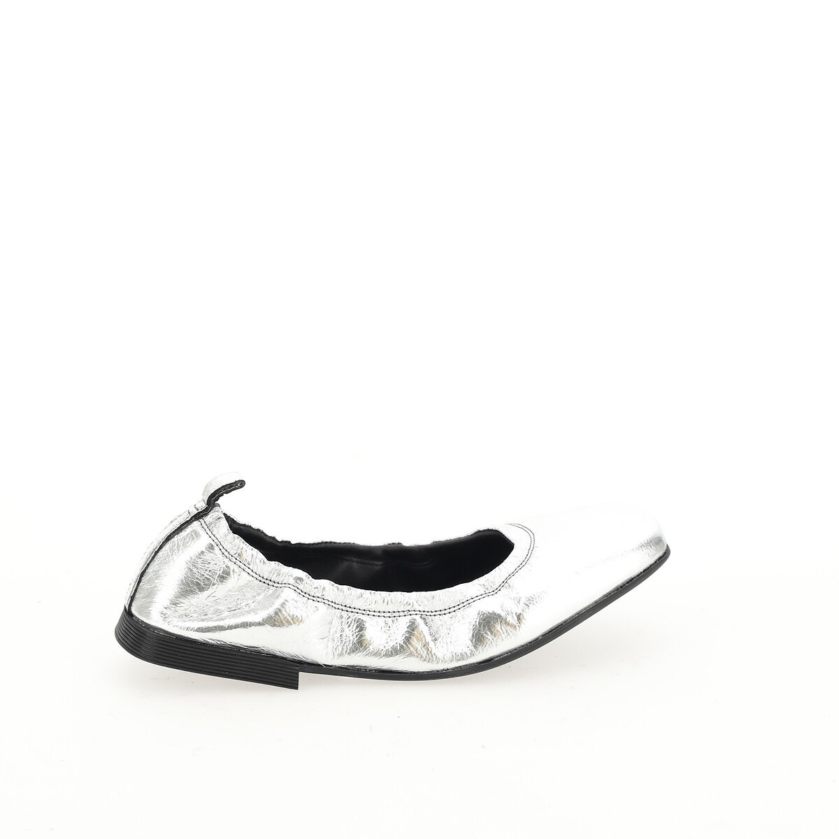 Ballerines femme coloris argent La Redoute