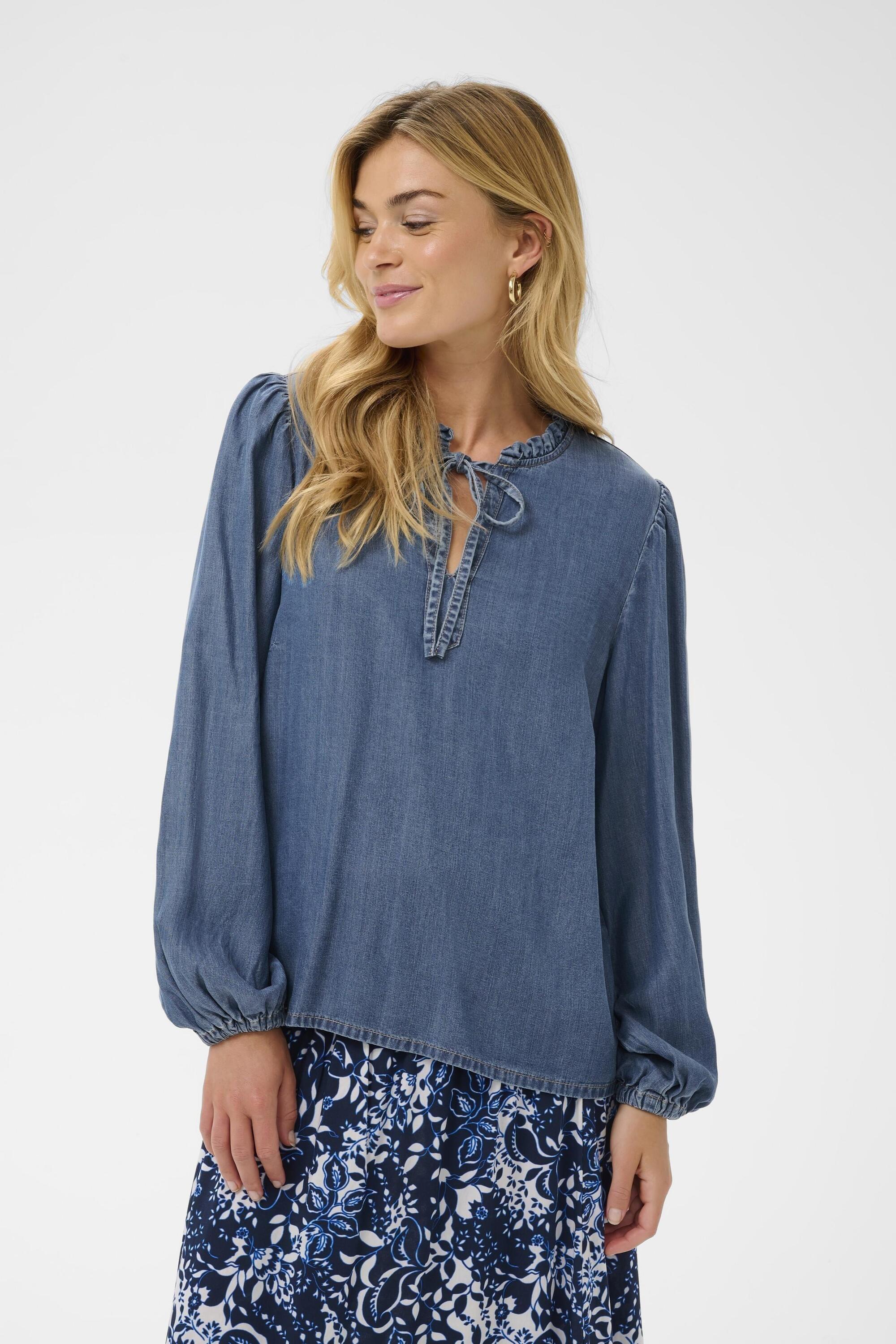 Chemise à manches longues, CREAM