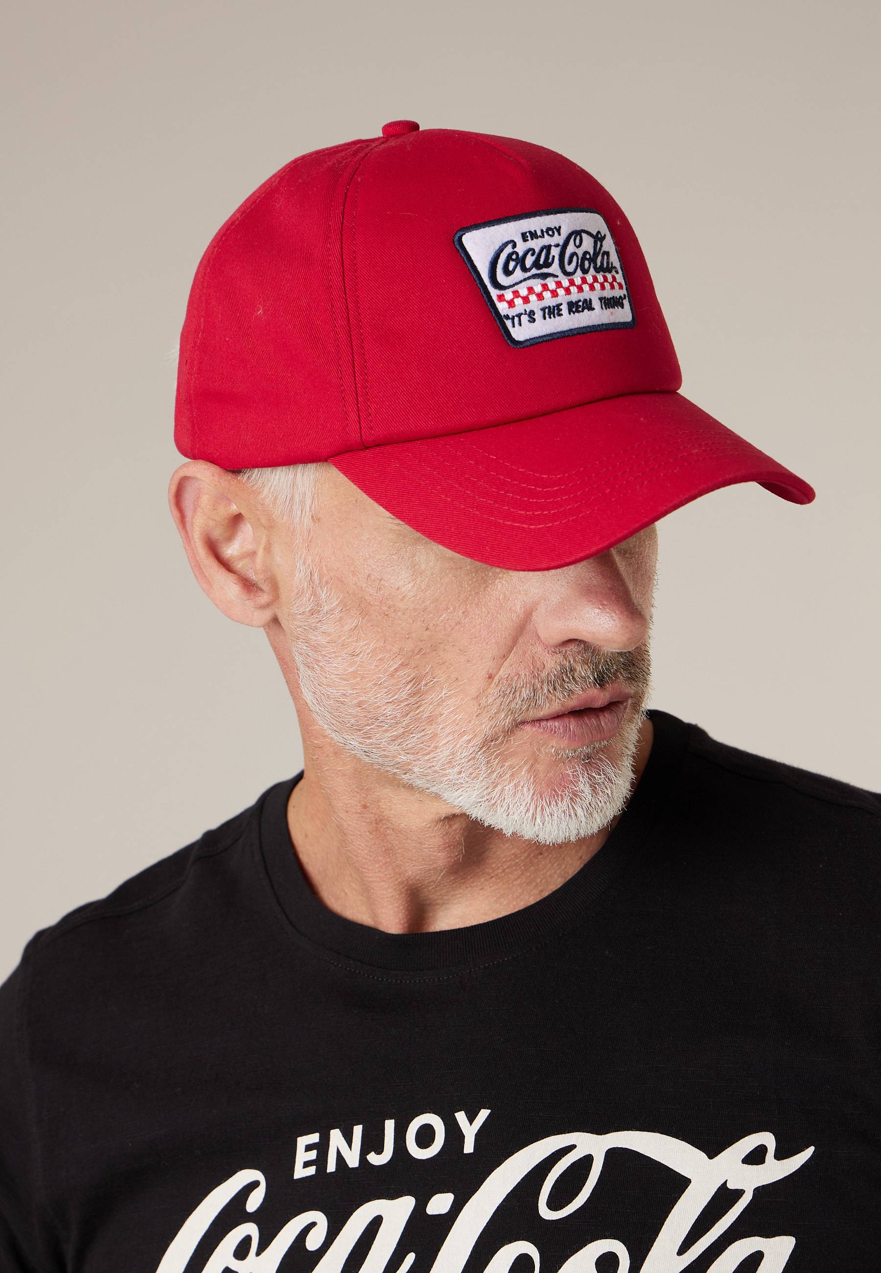Casquette homme en 100% coton deeluxe x coca-cola DELICIOUS, DEELUXE