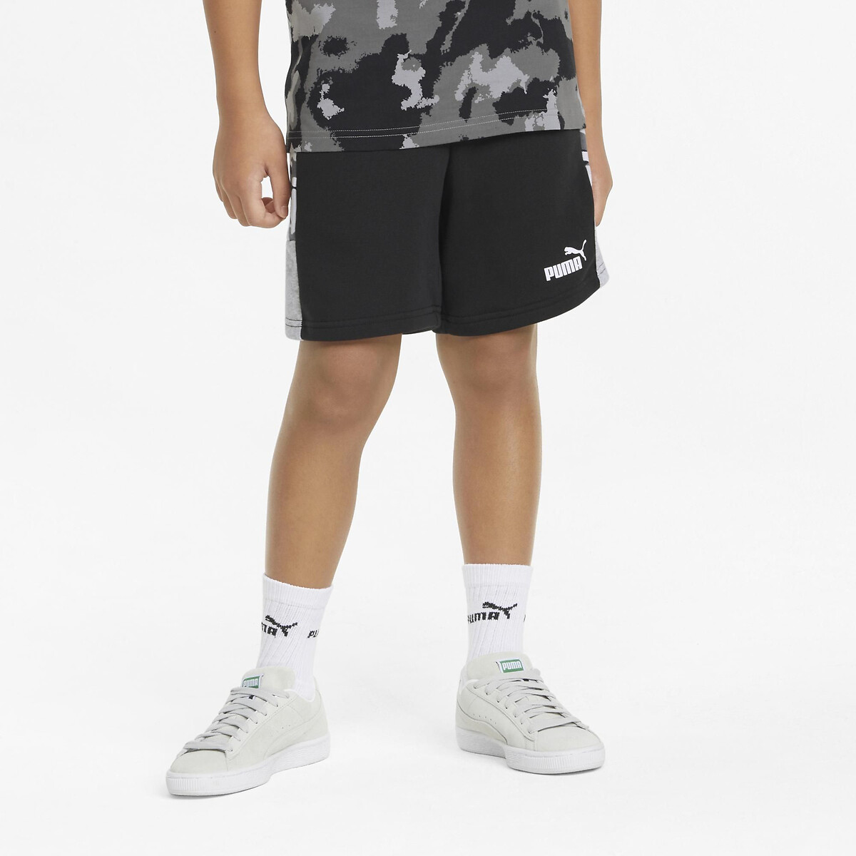 Puma men's amplified 10 shorts clearance