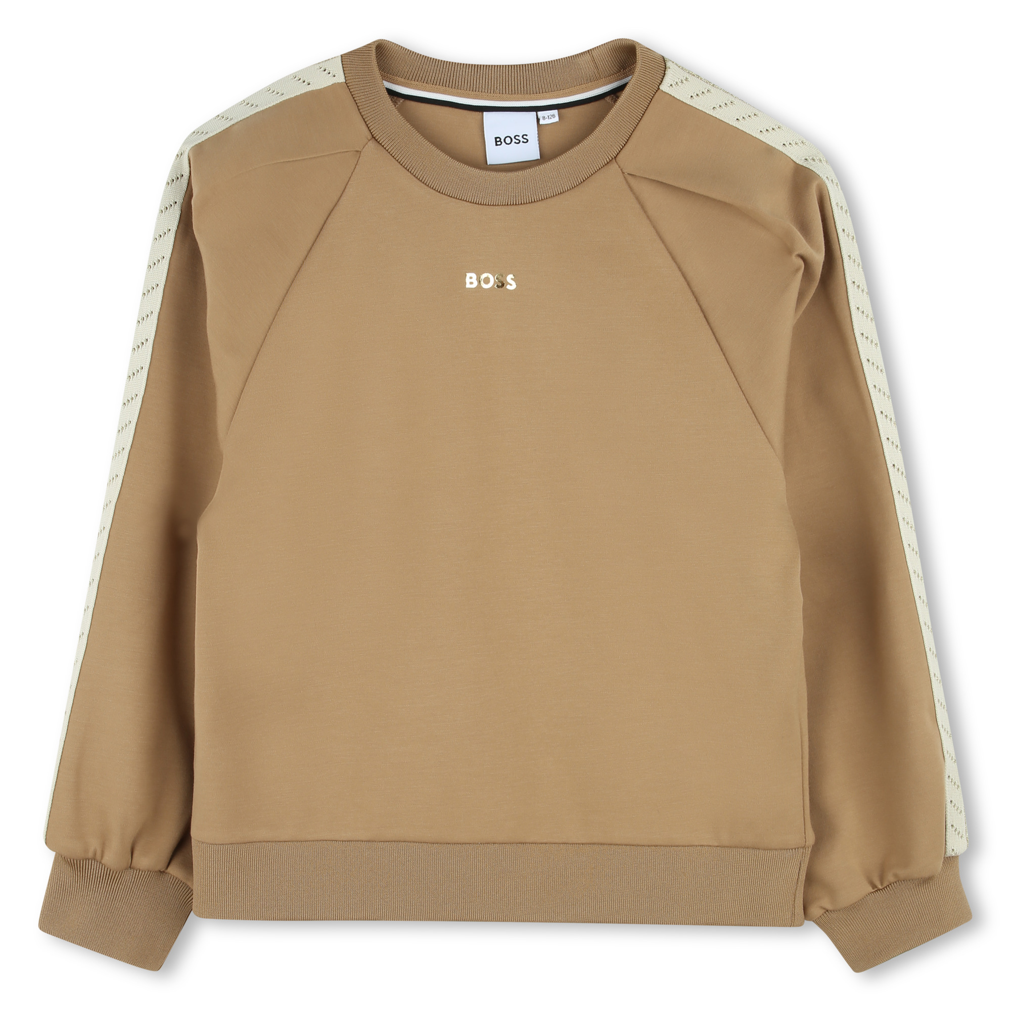Sweat à épaule à motifs, BOSS KIDSWEAR