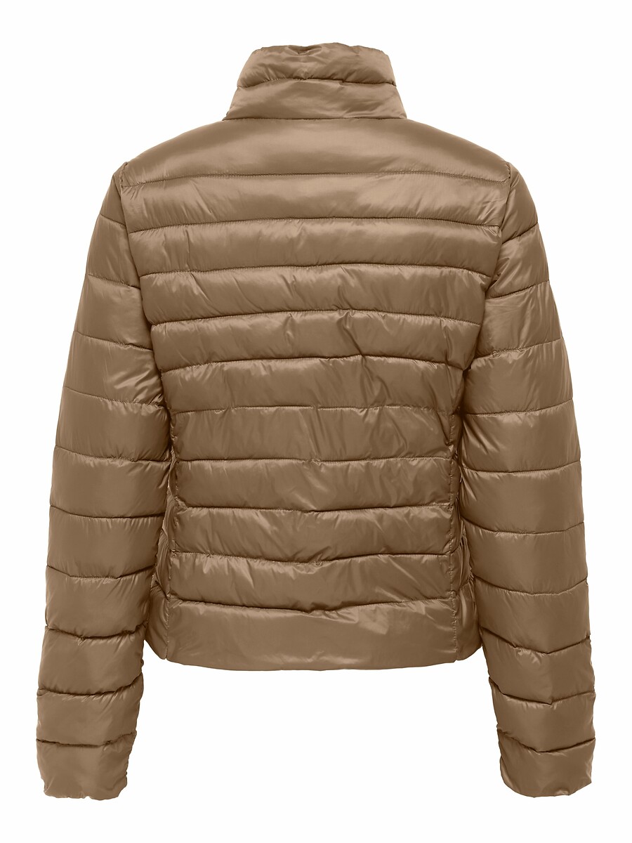 【新品未使用】Shock Padded Jacket Brown Lサイズ Brown Solid Puffer Jacket - NEWME