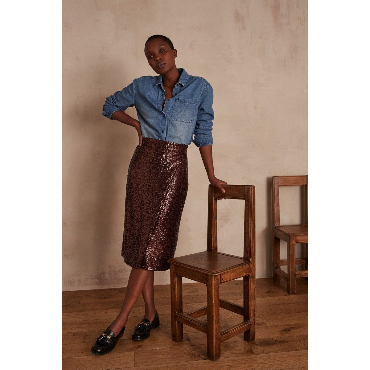 Jupe midi online la redoute