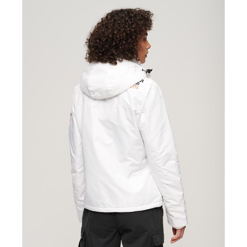 Veste discount superdry blanche