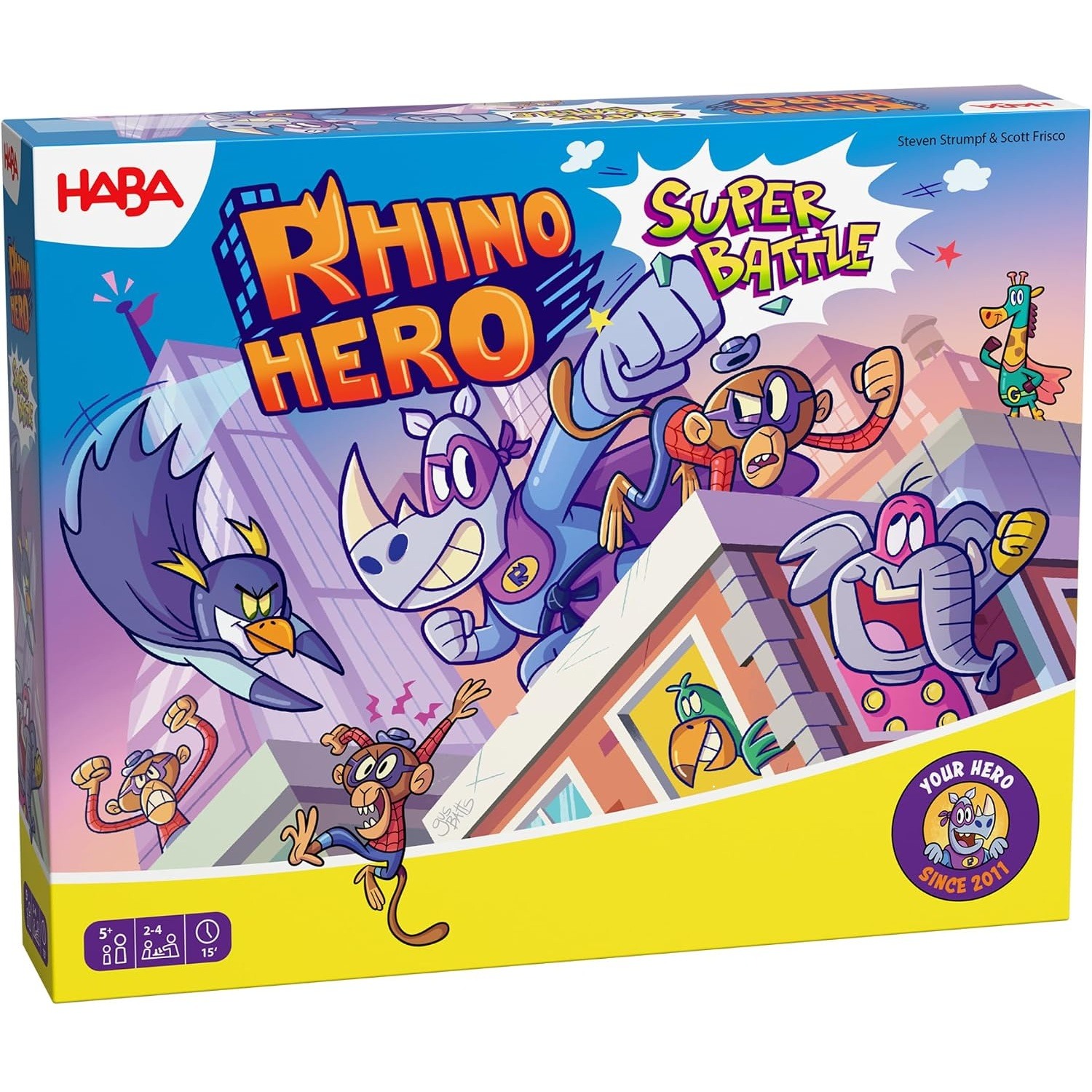 Jeu Rhino Hero Super Battle, HABA