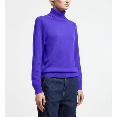 Col roulé hotsell femme violet