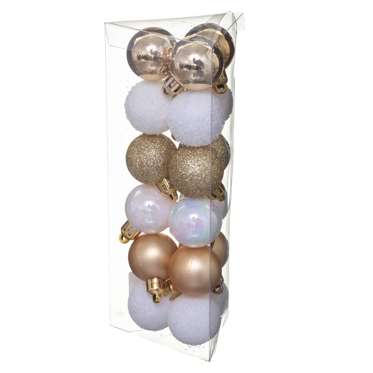 Boules de Noël en plastique, ATMOSPHERA